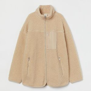 Faux Shearling Teddy Jacket